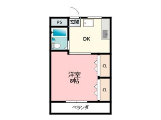 【間取り】 | 第一柏原マンション