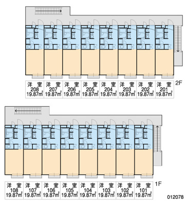 【区画図】 | レオパレスコーラルⅠ