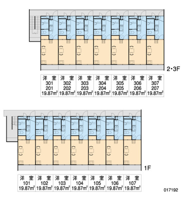 【区画図】 | レオパレスれもんの木