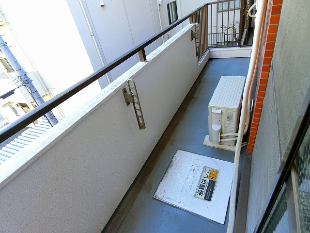 ビコーハイツのバルコニー