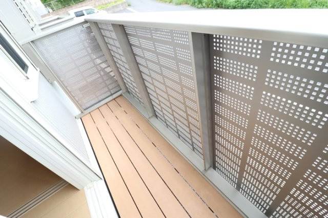 ステアヒルズⅡのバルコニー