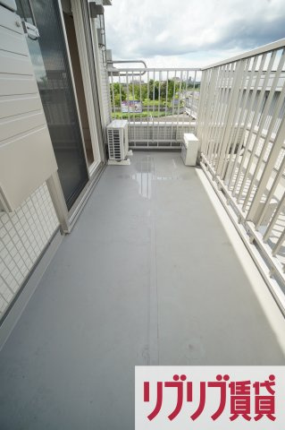 パークサイドSOGAのバルコニー