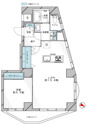 【間取り】 | ユニーブル新宿西
