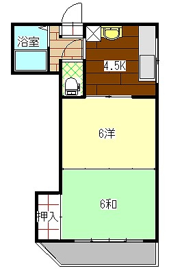 コーポ新橋の間取り