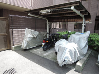 【その他共用部分】 | 敷地内バイク置場