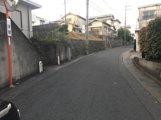 紀の川市貴志川町井ノ口・土地・56609の前面道路含む現地写真