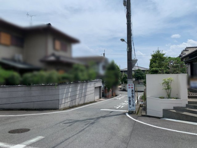 【前面道路含む現地写真】 | 大津市日吉台4丁目12-6　中古戸建