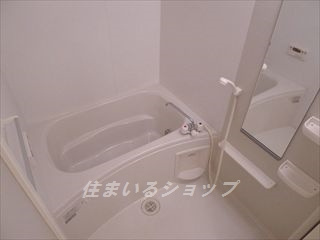 広島市安佐北区大林２丁目のアパートの浴室|追い焚き・浴室暖房乾燥機あり