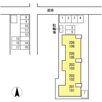 【区画図】 | ポニーズ　ハイム・