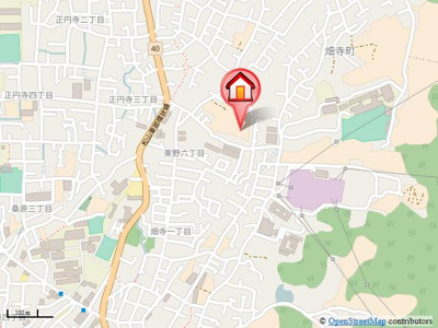 【地図】 | メゾン・エントピアⅢ