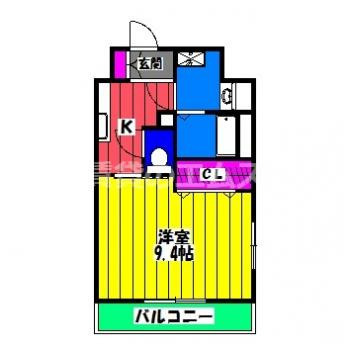 【間取り】 | ベル・フエ３ | ベル、フエ３の間取り