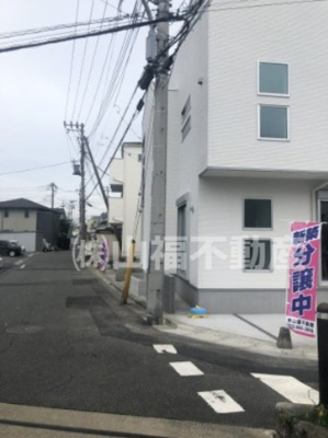 【前面道路含む現地写真】 | 【11/17改定】戸田市上戸田５丁目１号棟　新築分譲住宅 | 1.3.4.5棟　接道　北側道路　2020.9.20撮影