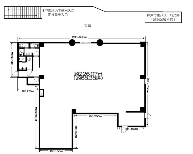 【間取り】 | チトケン第２ビル　１階