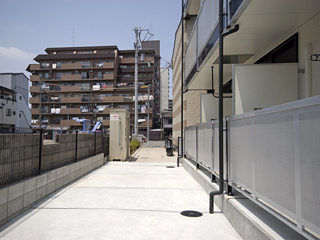 【バルコニー】 | レオパレスシャンブル高殿Ⅱ