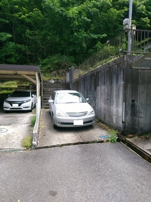 【駐車場】 | 山南町小新屋中古住宅