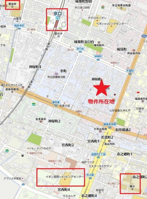 【地図】 | 神和町貸一戸建