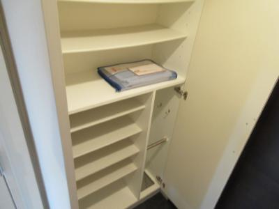 プレサンス京大前の収納|シューズＢＯＸも大容量
