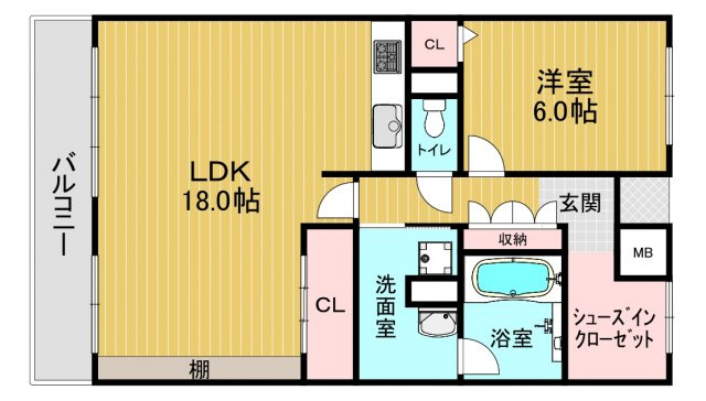 ライオンズマンション千代田弐番館の間取り