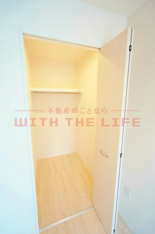 ユニヴァリィサクセス【10,000円キャッシュバック対象物件】の収納|大きなものも収納できそうです