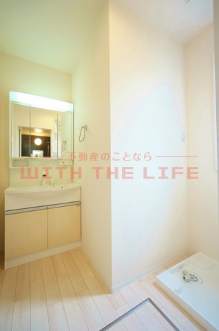 ユニヴァリィサクセス【10,000円キャッシュバック対象物件】の洗面所|スペースが確保できる洗面所です