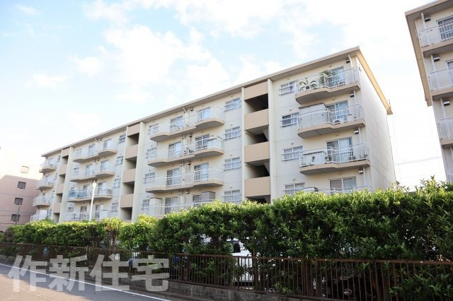 京成サンコーポ谷津　Ａ棟　の外観|京成サンコーポ谷津Ａ棟　４階部分