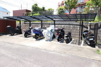 【その他共用部分】 | キレイに清掃されたバイク置場です♪