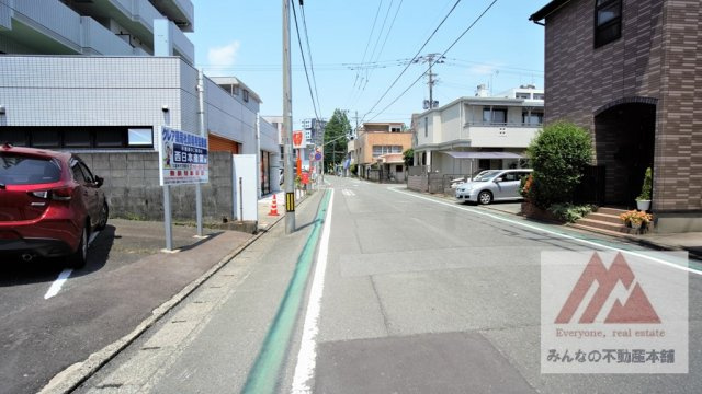 エンゼルハイム六ツ門の周辺|東側道路です。