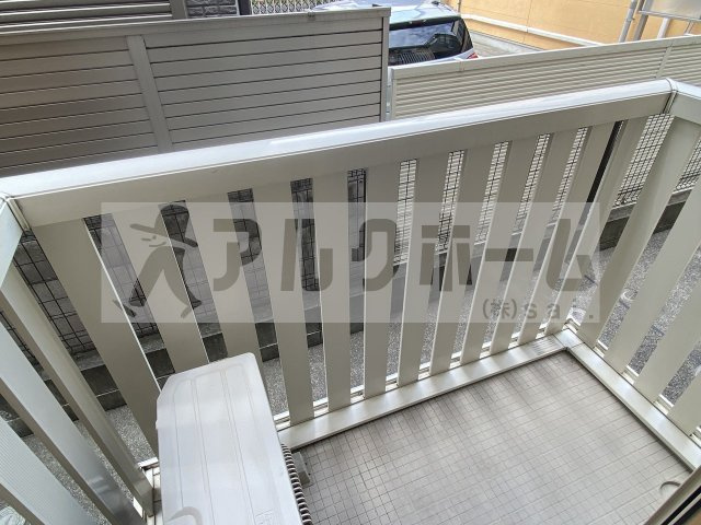 エムズコンフォートのバルコニー