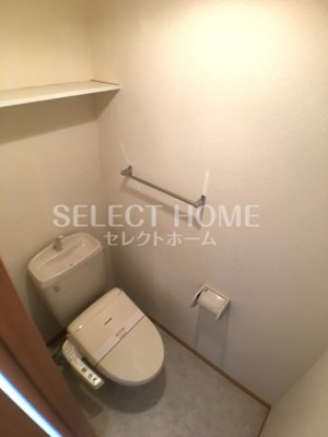 【トイレ】 | グランシャリオ | 清潔感のあるトイレです