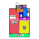【間取り】 | モンルポ博多駅東の間取り
