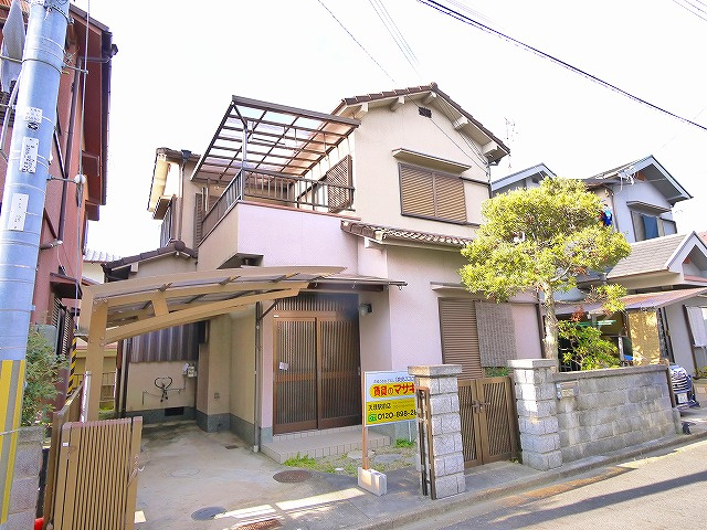 櫟本一戸建の外観|外観もきれいです