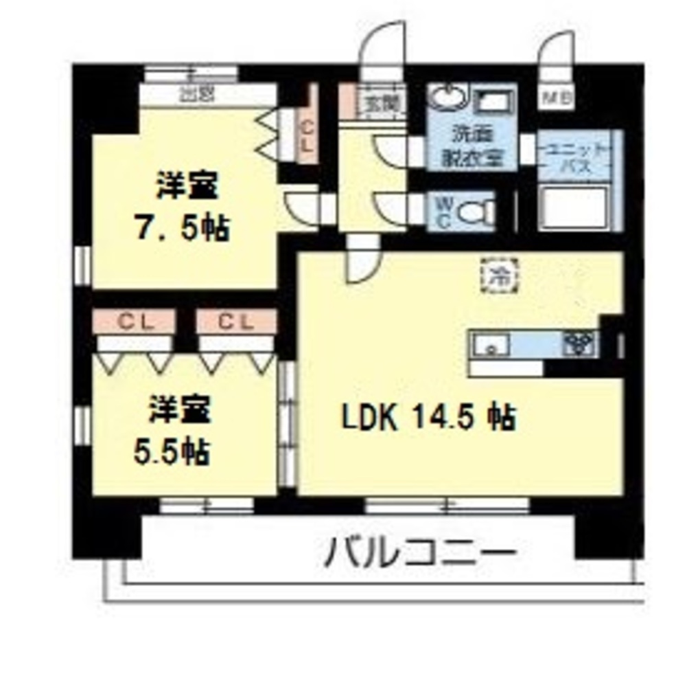 サンヒルズ近見の間取り