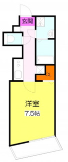 【間取り】 | b.b.maison | インターネット無料☆使い放題です！