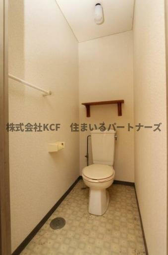 リバーサイド東合川のトイレ|ゆったりとした空間のトイレです