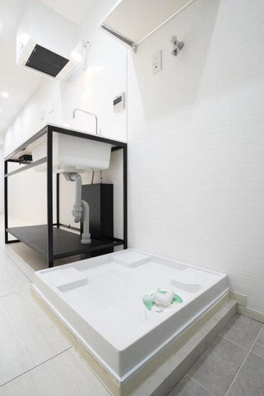 【設備】 | Ｓ・フラット吉祥寺 | 室内洗濯機置場