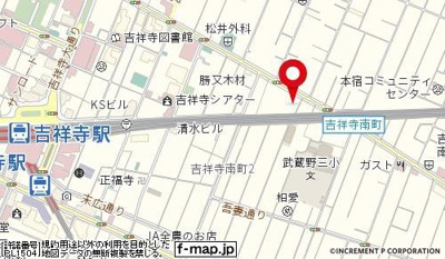 【地図】 | Ｓ・フラット吉祥寺