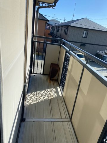 パセオクレールⅡのバルコニー