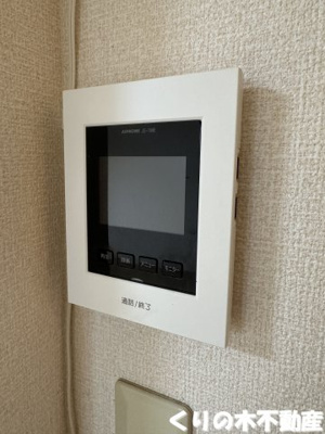 【セキュリティ】 | アマービル桜 A棟 | モニター付きインターホンです