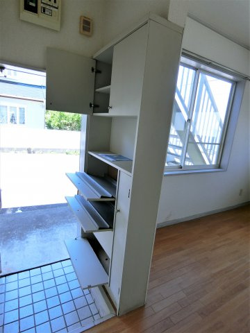 パープルコートの収納