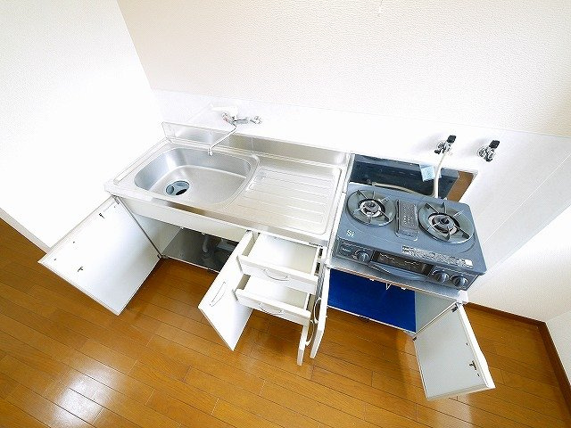 マンション　ヒライのキッチン|きれいなキッチンです