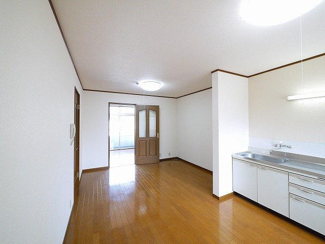 マンション　ヒライの居間・リビング|使いやすいリビングです