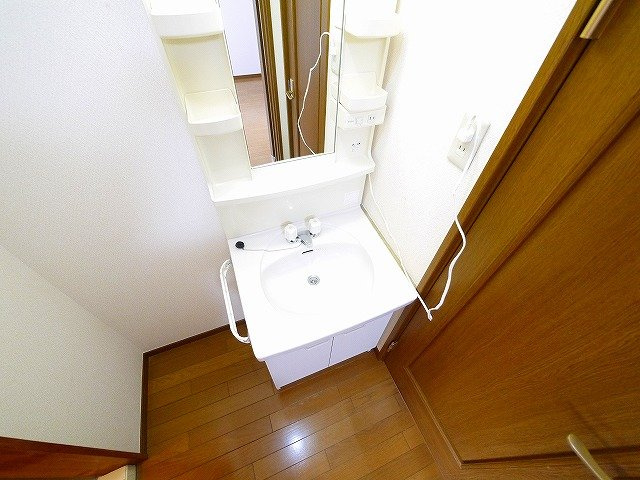 マンション　ヒライの洗面所|使いやすい洗面所です