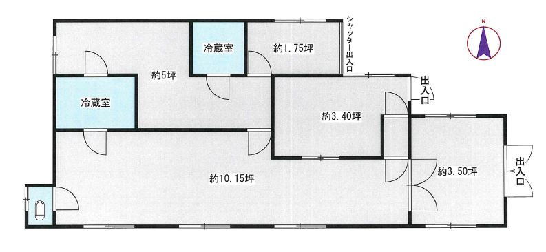 都城市山田町中霧島の工場の間取り