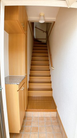 ソレアードの玄関