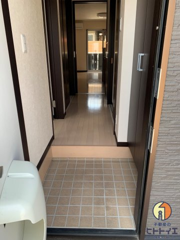 コーポNOAH　B棟の玄関