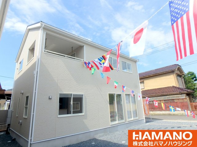 筑西市甲第1：1号棟の外観|外観は落ち着いています
