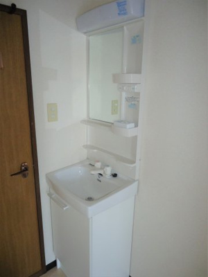 【洗面所】 | コーポ松岡 | 独立洗面台
