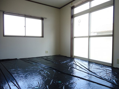 【寝室】 | コーポ松岡 | 和室6帖