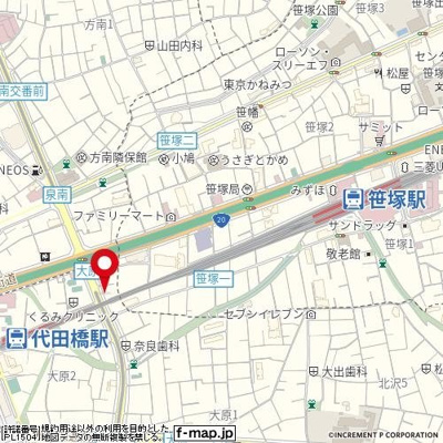 【地図】 | 菱和パレス笹塚