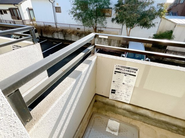 ヴァーテューⅠのバルコニー